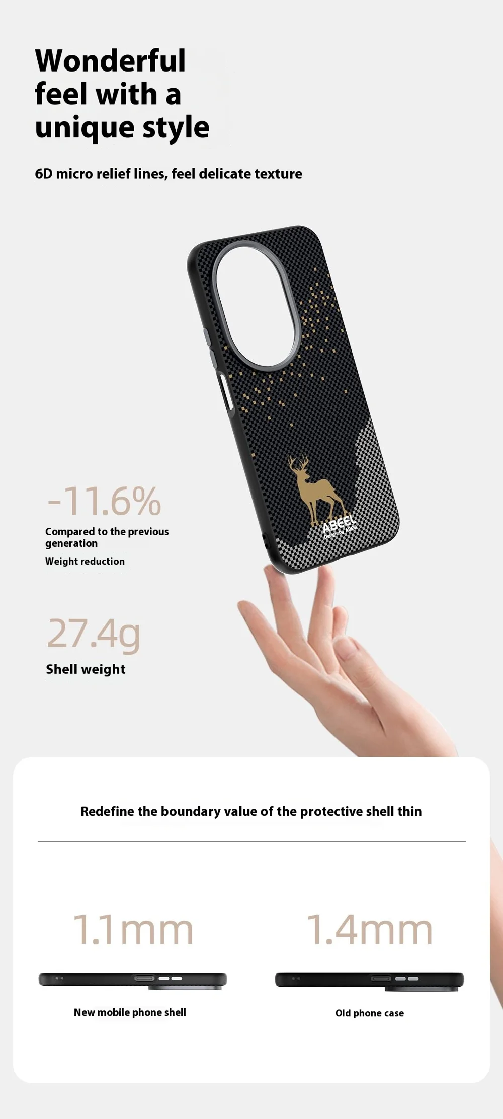 ABEEL For Huawei nova 14 Ultra 5G Case Compatible with MagSafe Ultra Slim PC TPU Phone Back Cover - The Great Wall-Cellmalls