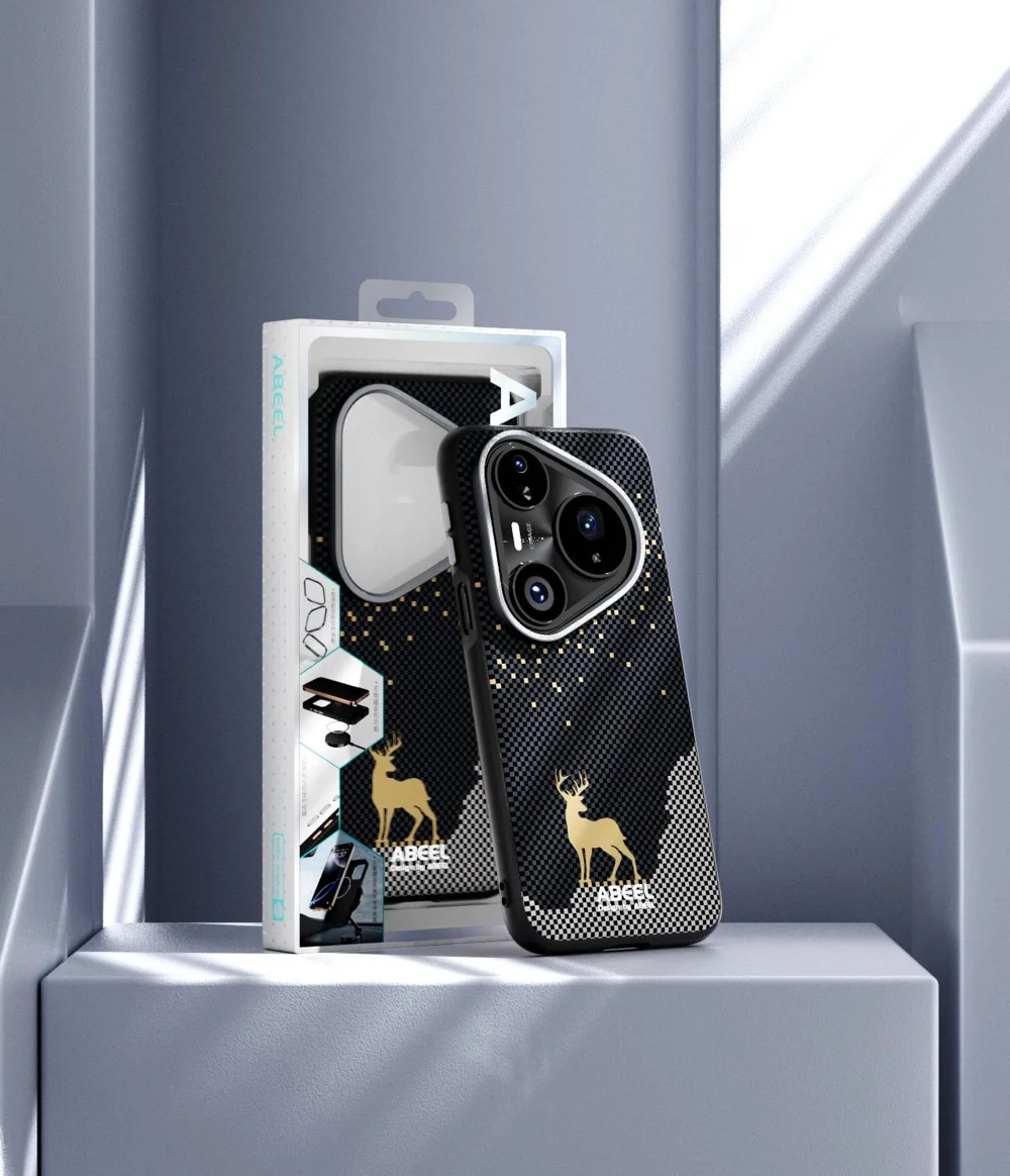 ABEEL For Huawei Pura 80 Ultra Case Compatible with MagSafe Ultra Slim PC TPU Phone Back Cover - Deer-Cellmalls