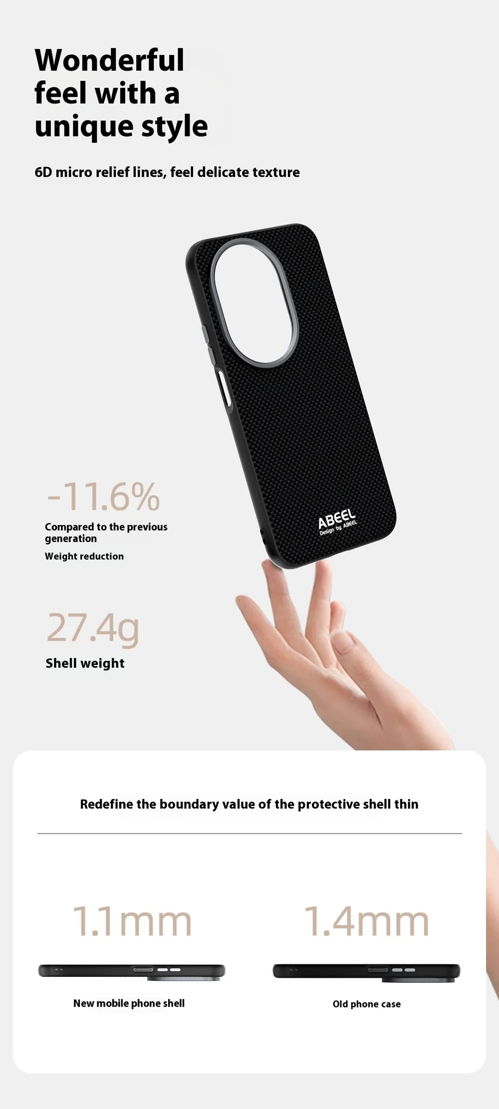 ABEEL For Huawei nova 14 Ultra 5G Case Compatible with MagSafe Printed PC TPU Aluminum Alloy Leather Phone Cover - Black-Cellmalls