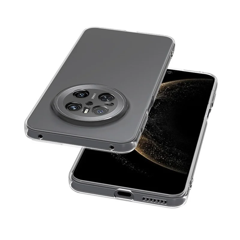 For Huawei Mate 70 Clear Phone Case Ultra-Thin Flexible TPU Back Cover-Cellmalls