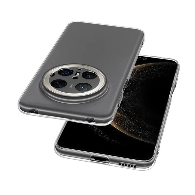 For Huawei Mate 70 Pro / Mate 70 Pro+ Clear Phone Case Ultra-Thin Flexible TPU Back Cover-Cellmalls