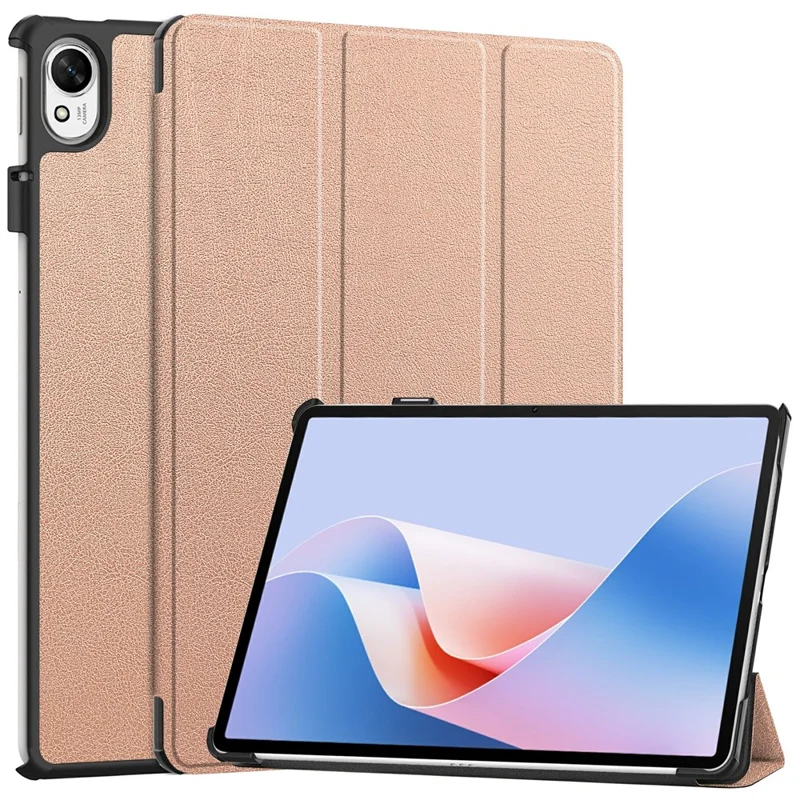 For Huawei MatePad 11.5 S Case Auto Wake / Sleep Tri-Fold Stand Leather Tablet Cover - Black-Cellmalls