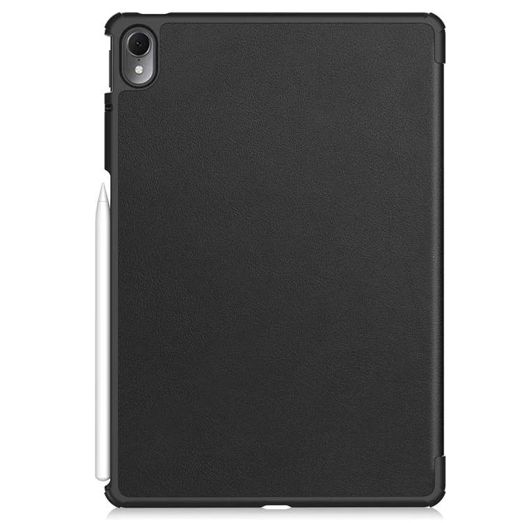 Tablet Case for Huawei MatePad Air 11.5 inch (2023) Tri-fold Stand Auto Sleep  /  Wake PU Leather Full Protective Cover - Black-Cellmalls