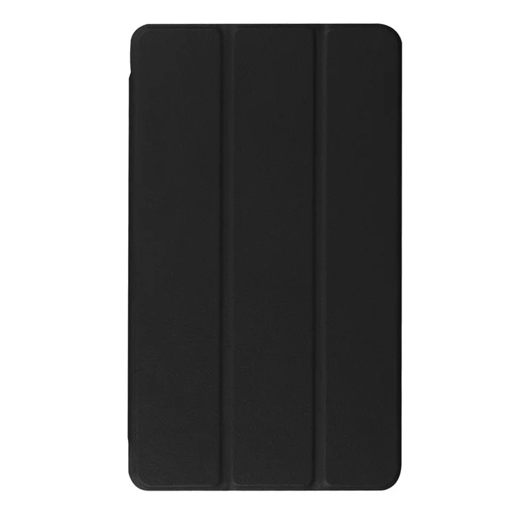 Tri-fold Stand Leather Case for Huawei MediaPad M3 8.4 - Black-Cellmalls