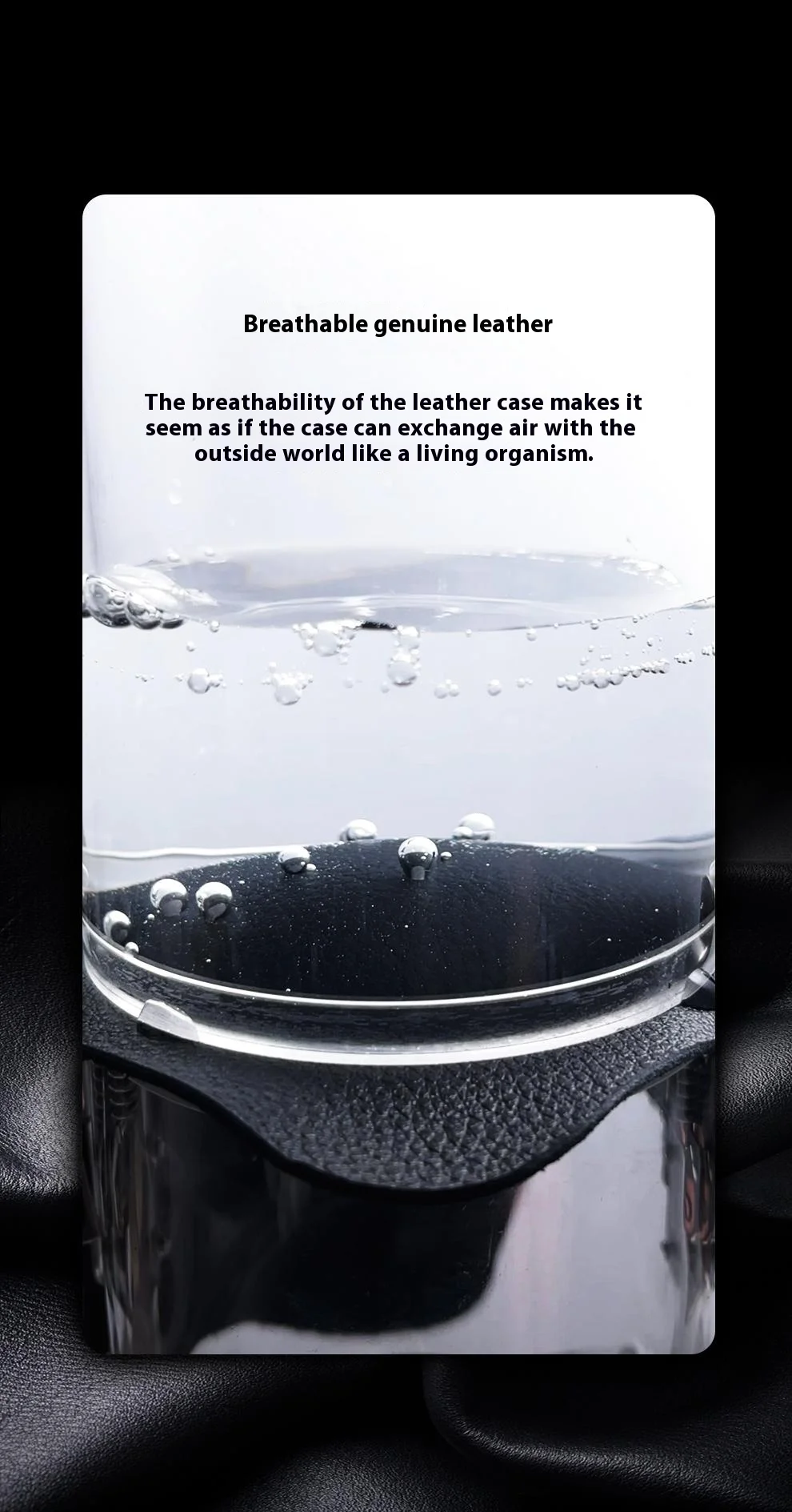 QIALINO For Huawei Pura 80 Case Window View Auto Wake  /  Sleep Genuine Cow Leather Flip Phone Cover - Black-Cellmalls