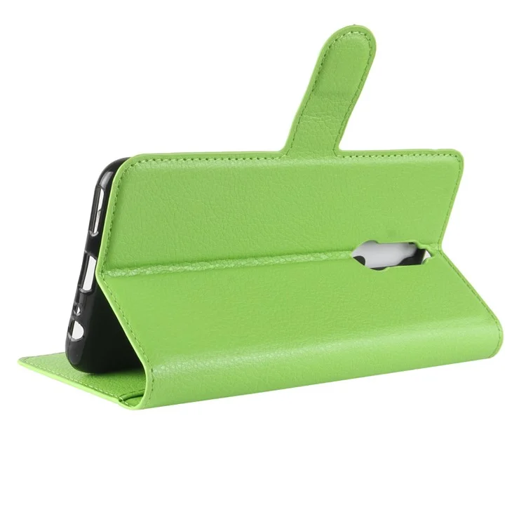 For Huawei nova 2i / Maimang 6 / Mate 10 Lite Litchi Skin Magnetic Leather Wallet Stand Case - Green-Cellmalls