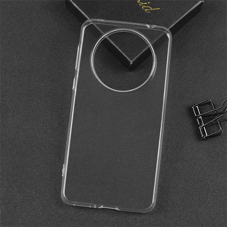 TPU Phone Case for Huawei Mate 60 , Super Thin Transparent Smartphone Cover (Big Rear Lens Hole)-Cellmalls