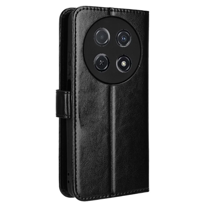 For Huawei nova 13i 4G / nova 12i 4G / Enjoy 70 Pro Leather Wallet Phone Case Mobile Accessories Wholesale - Black-Cellmalls