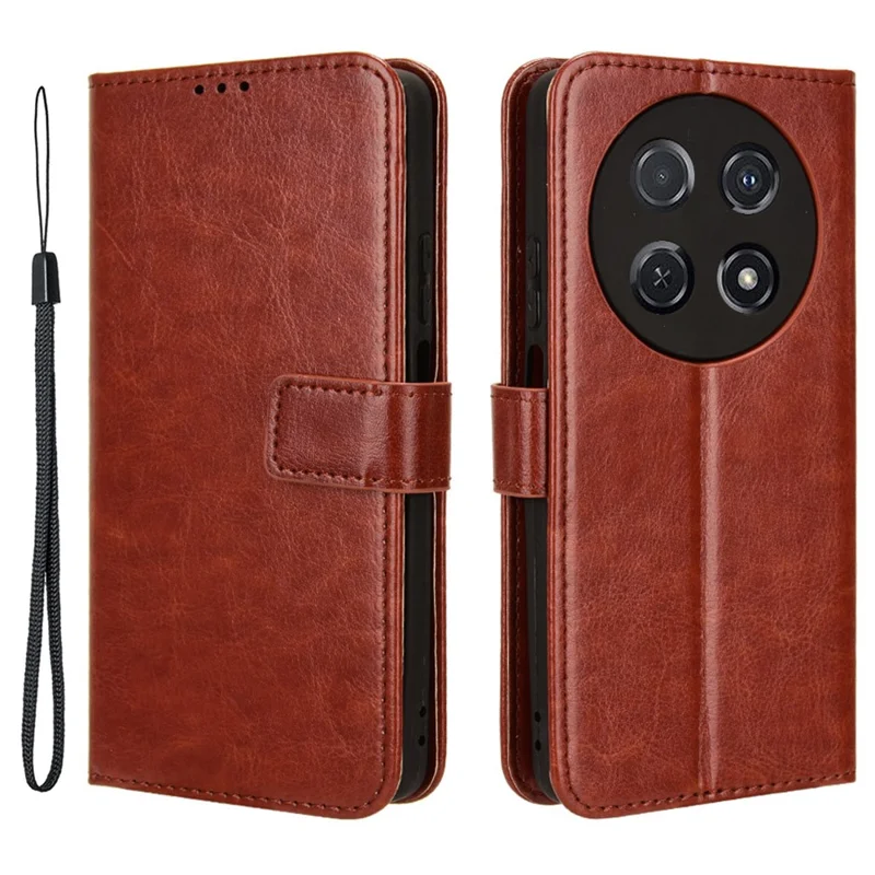 For Huawei nova 13i 4G / nova 12i 4G / Enjoy 70 Pro Leather Wallet Phone Case Mobile Accessories Wholesale - Black-Cellmalls