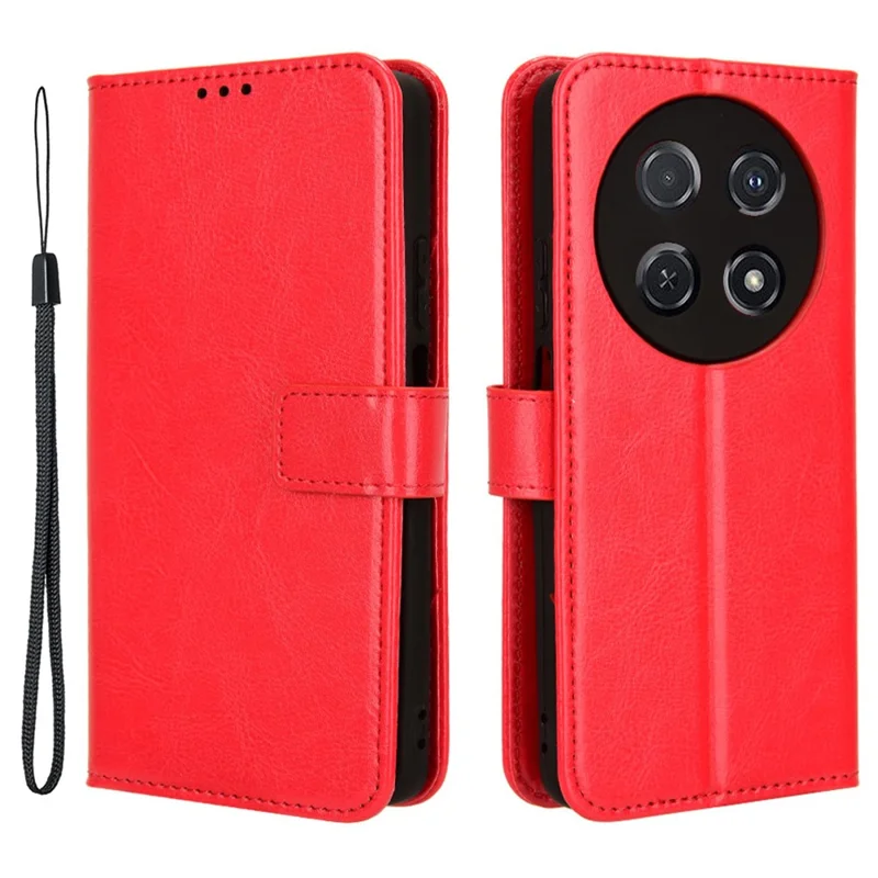 For Huawei nova 13i 4G / nova 12i 4G / Enjoy 70 Pro Leather Wallet Phone Case Mobile Accessories Wholesale - Black-Cellmalls
