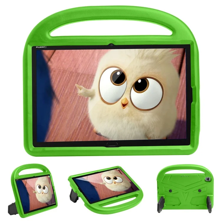 Sparrow Style Shockproof Kickstand EVA Tablet Shell for Huawei MediaPad M5 10 (10.8")/MediaPad M6 10.8-inch - Black-Cellmalls