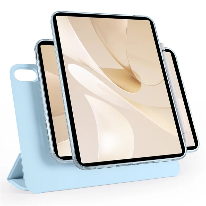 For Huawei MatePad 12 X / MatePad Air (2024) Case Folding Stand Magnetic Leather Tablet Cover - Baby Blue-Cellmalls