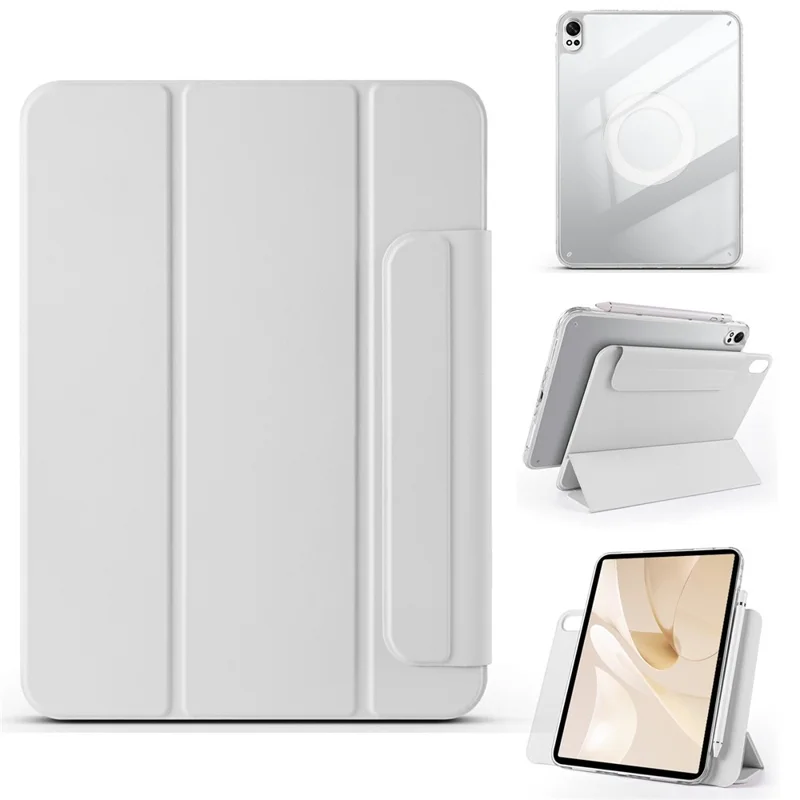 For Huawei MatePad 12 X / MatePad Air (2024) Case Folding Stand Magnetic Leather Tablet Cover - Baby Blue-Cellmalls