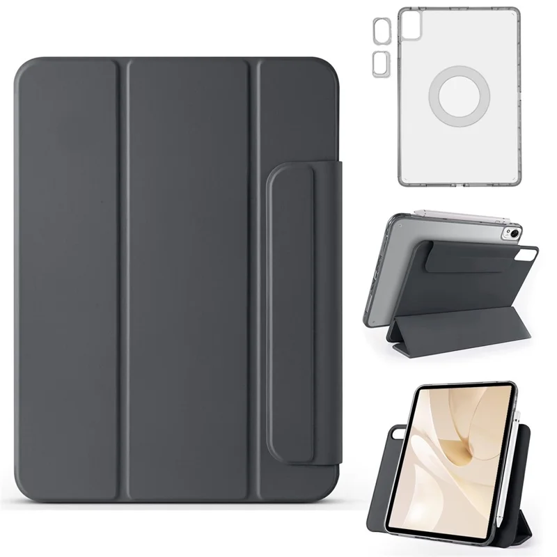 Leather Case For Huawei MatePad Air 11.5 inch (2023)  /  MatePad 11.5 S  /  MatePad 11.5 Folding Stand Magnetic Tablet Cover - Baby Blue-Cellmalls