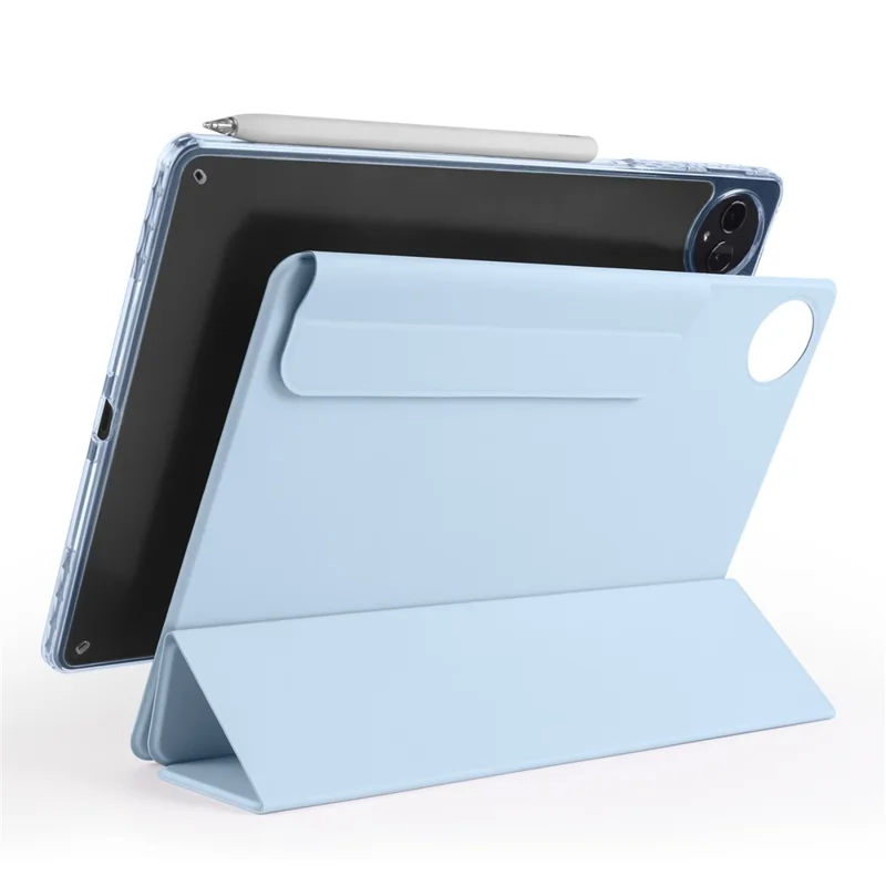 For Huawei MatePad Pro 12.2 (2024) Case Folding Stand Magnetic Leather Tablet Cover - Baby Blue-Cellmalls