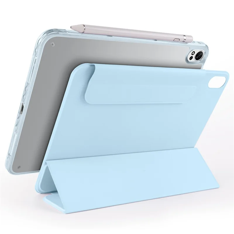For Huawei MatePad 12 X / MatePad Air (2024) Case Folding Stand Magnetic Leather Tablet Cover - Baby Blue-Cellmalls