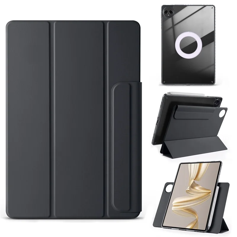 For Huawei MatePad Pro 12.2 (2024) Case Folding Stand Magnetic Leather Tablet Cover - Baby Blue-Cellmalls