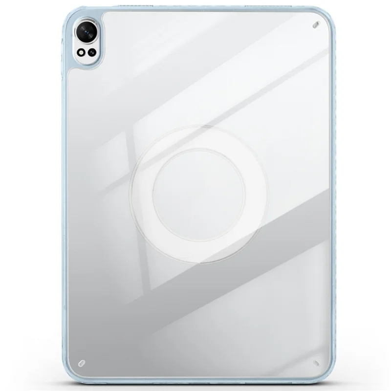 For Huawei MatePad 12 X / MatePad Air (2024) Case Folding Stand Magnetic Leather Tablet Cover - Baby Blue-Cellmalls