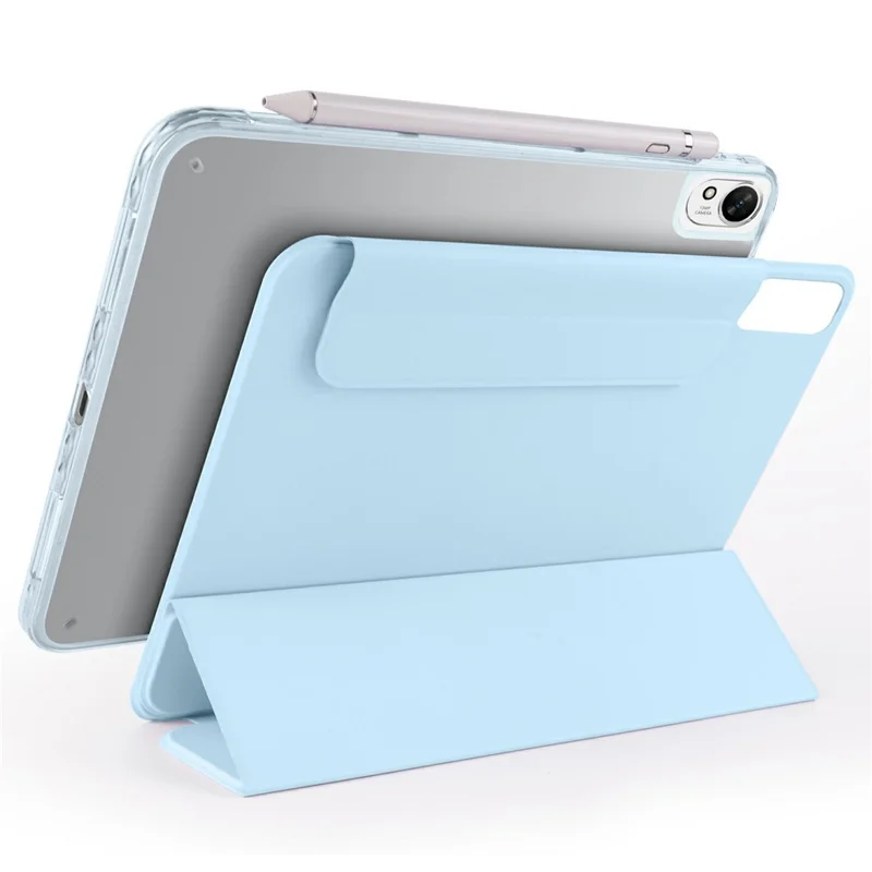 Leather Case For Huawei MatePad Air 11.5 inch (2023)  /  MatePad 11.5 S  /  MatePad 11.5 Folding Stand Magnetic Tablet Cover - Baby Blue-Cellmalls