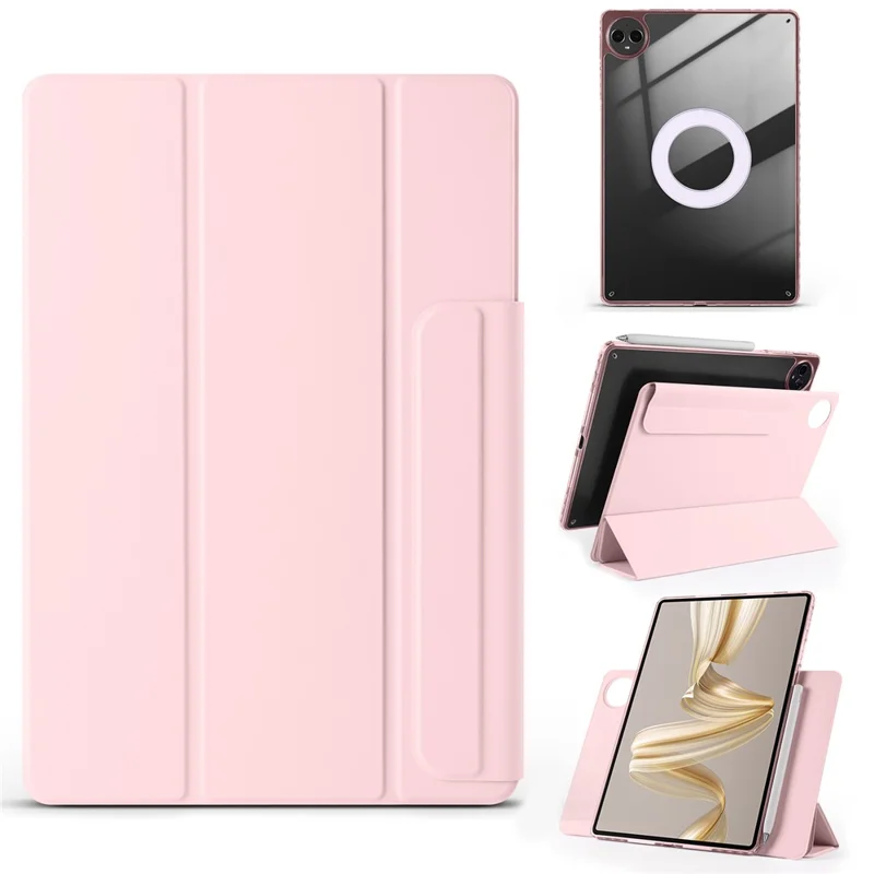 For Huawei MatePad Pro 12.2 (2024) Case Folding Stand Magnetic Leather Tablet Cover - Baby Blue-Cellmalls