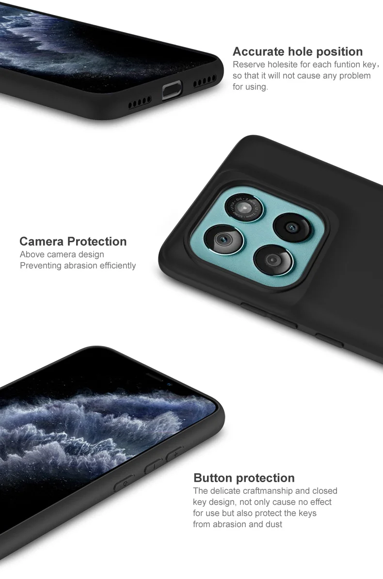 IMAK UC-3 Series for Motorola Edge (2025) 5G Case Matte Anti Fingerprint Soft TPU Cover-Cellmalls