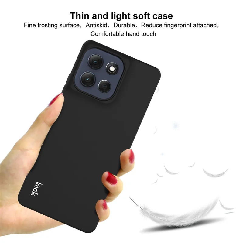 IMAK UC-3 Series for Motorola Moto G86 Power 5G Case Matte Anti Fingerprint Soft TPU Cover-Cellmalls