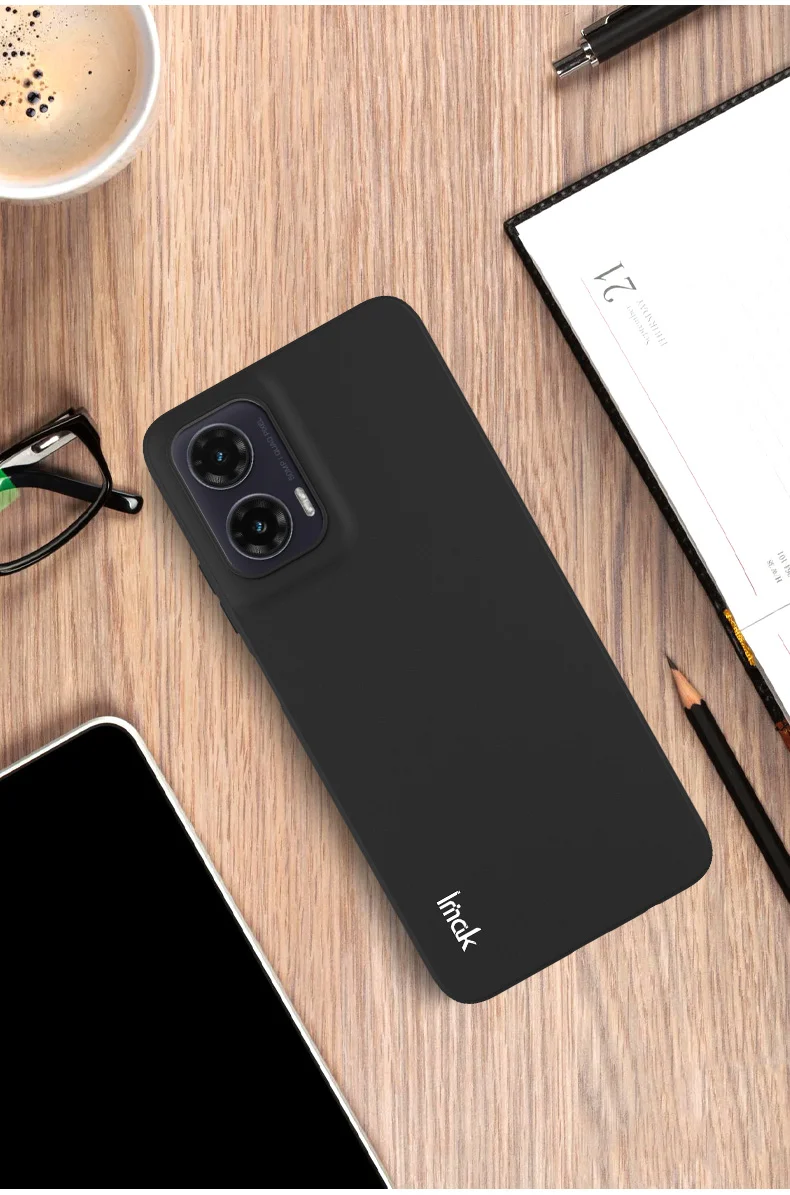 IMAK UC-3 Series for Motorola Moto G35 5G Case Matte Anti-Fingerprint Soft TPU Cover-Cellmalls