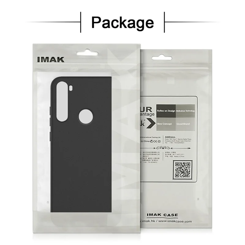 IMAK UC-3 Series for Motorola Moto G86 Power 5G Case Matte Anti Fingerprint Soft TPU Cover-Cellmalls