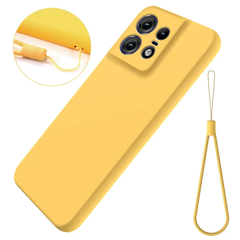 For Motorola Edge 50 Pro 5G Case Soft Liquid Silicone Phone Cover Mobile Accessories Wholesale - Green-Cellmalls