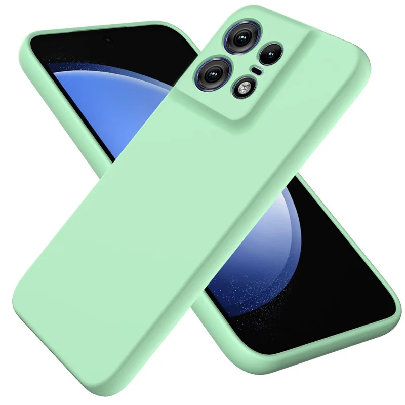 For Motorola Edge 50 Pro 5G Case Soft Liquid Silicone Phone Cover Mobile Accessories Wholesale - Green-Cellmalls