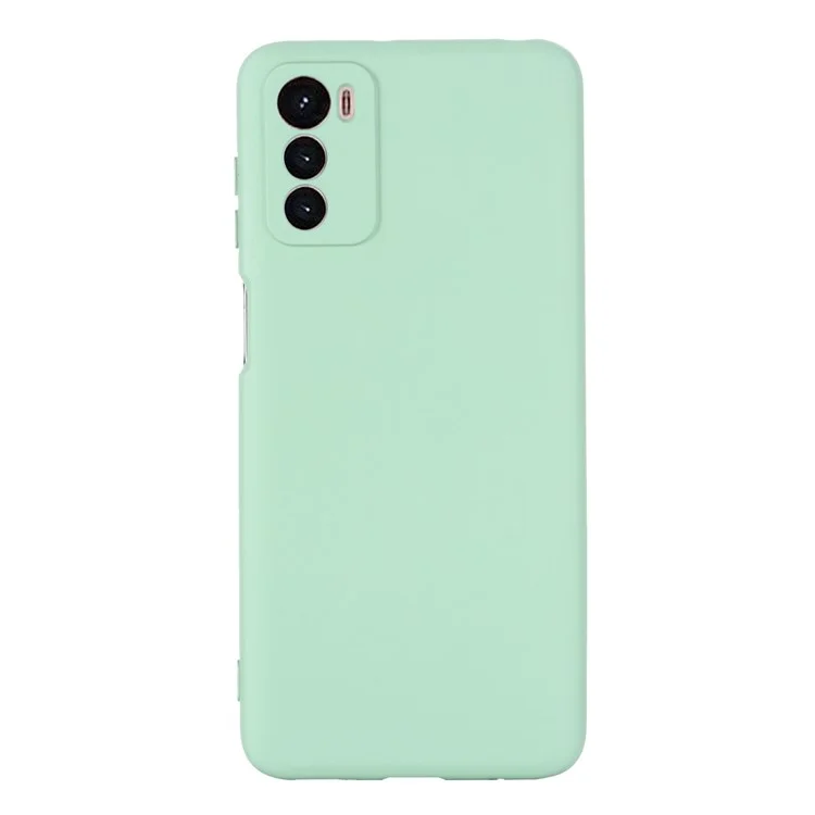 For Motorola Moto G42 4G Anti-scratch Silicone Soft Phone Case Bumper Cover Anti-fall Mobile Phone Protector - Green-Cellmalls
