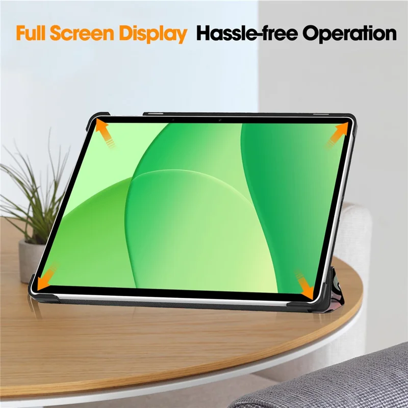 For Oppo Pad SE  /  OnePlus Pad Lite Case Pattern Print Leather Stand Tablet Cover - Graffiti-Cellmalls