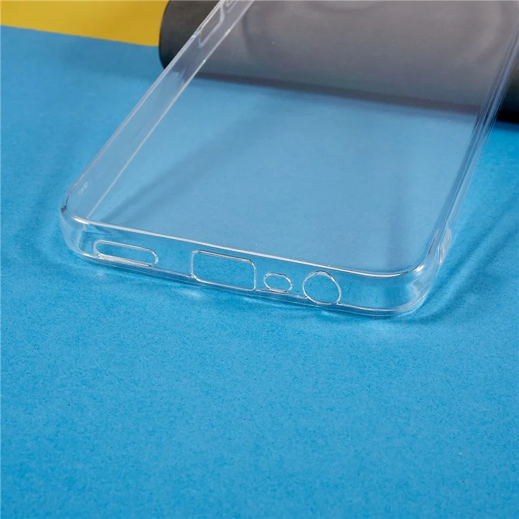 Back Case for Oppo A17 4G, Anti-Yellowing Crystal Clear Shell Lightweight TPU Phone Cover-Cellmalls