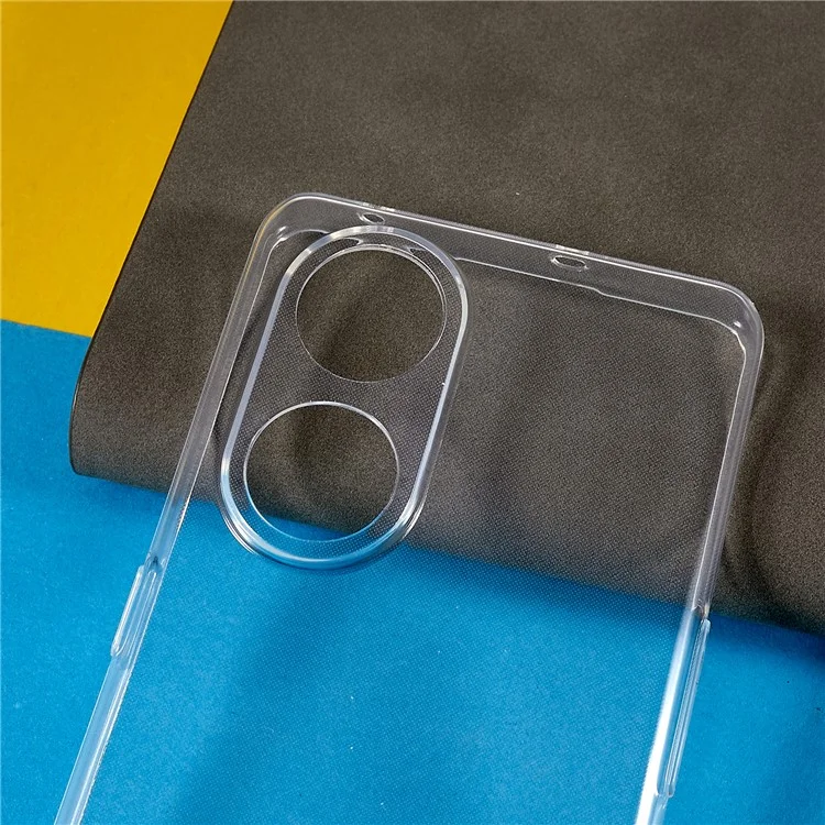 Back Shell for Oppo A1 Pro 5G / Reno8 T 5G, Soft TPU Phone Case Transparent Clear Slim Phone Cover-Cellmalls