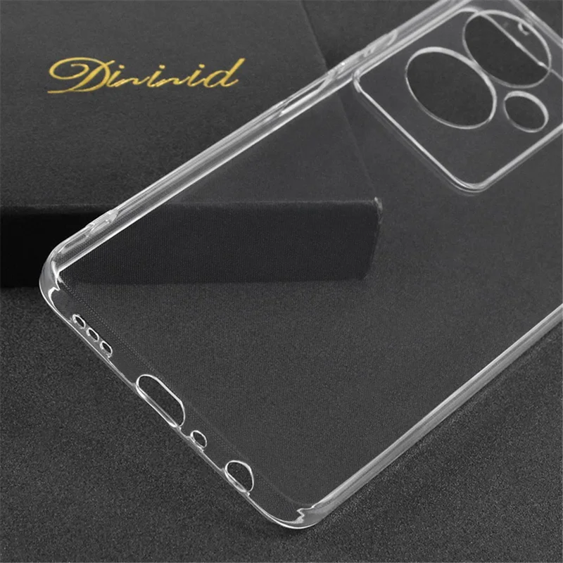 For Oppo A2 5G Clear Case Precise Cutout Soft TPU Ultra-Slim Phone Cover-Cellmalls