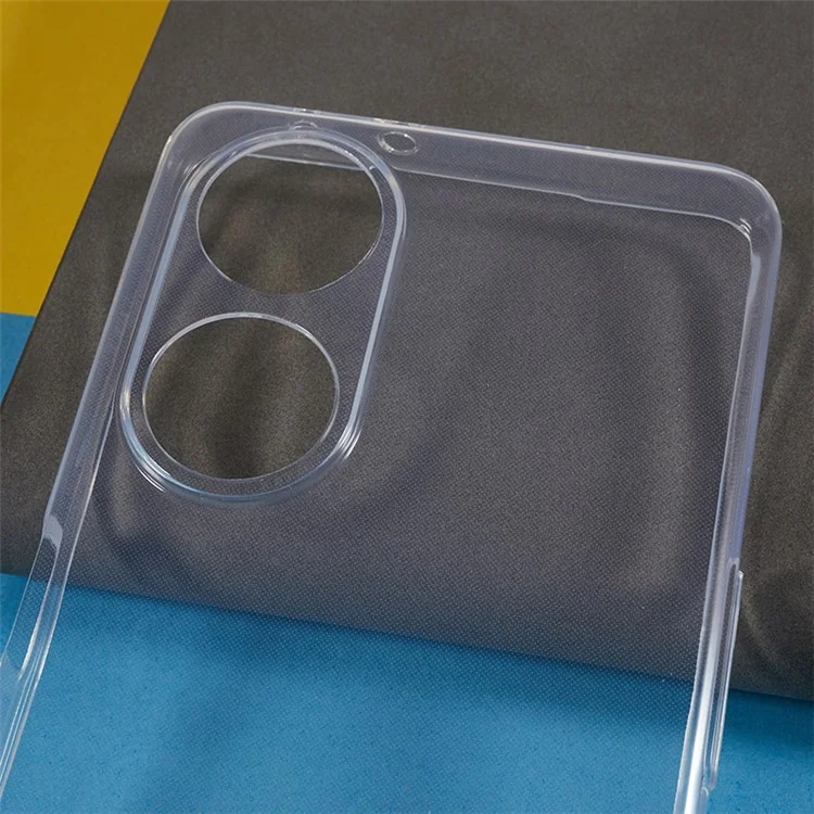Transparent Phone Case for Oppo A1 5G , Ultra-Thin Flexible TPU Protective Phone Cover-Cellmalls