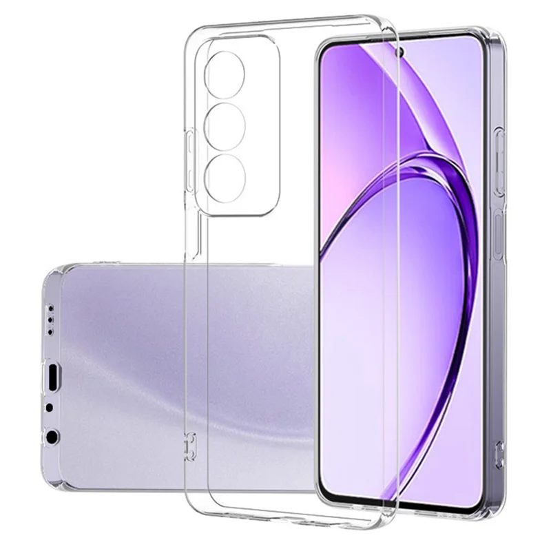 For Oppo A3 Pro (Global) 5G Case TPU Transparent Slim Protective Phone Cover-Cellmalls