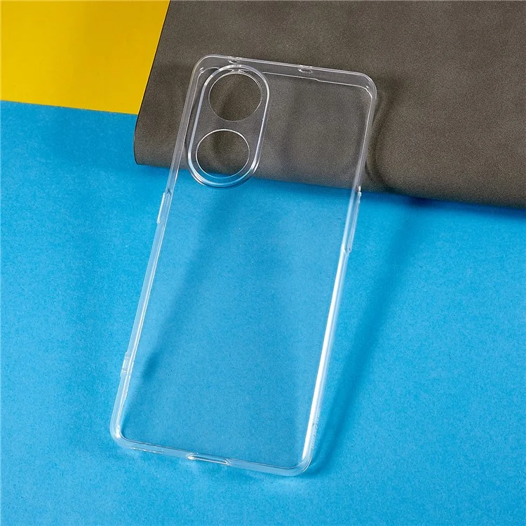 Back Shell for Oppo A1 Pro 5G / Reno8 T 5G, Soft TPU Phone Case Transparent Clear Slim Phone Cover-Cellmalls