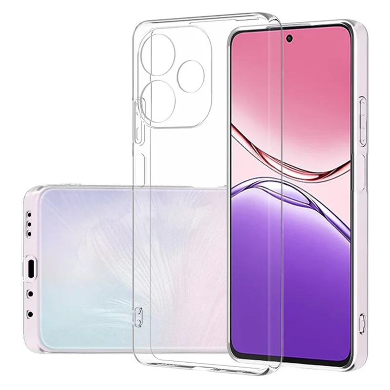 For Oppo A5 Pro 5G (Global) Back Cover Ultra Thin Flexible TPU Clear Phone Case-Cellmalls