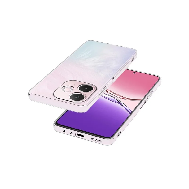 For Oppo A5 Pro 5G (Global) Back Cover Ultra Thin Flexible TPU Clear Phone Case-Cellmalls
