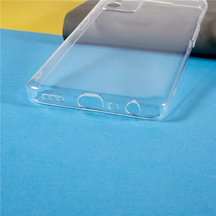 For Oppo A16 / A16s / A54s Protective Phone Cover, Shock-Absorbing Slim TPU Transparent Clear Phone Case-Cellmalls