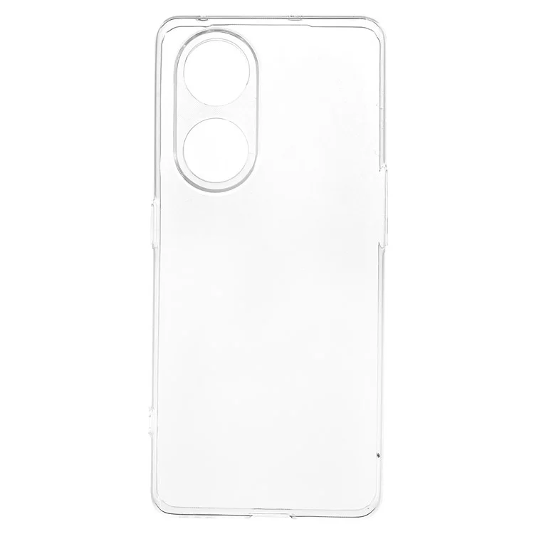 Back Shell for Oppo A1 Pro 5G / Reno8 T 5G, Soft TPU Phone Case Transparent Clear Slim Phone Cover-Cellmalls