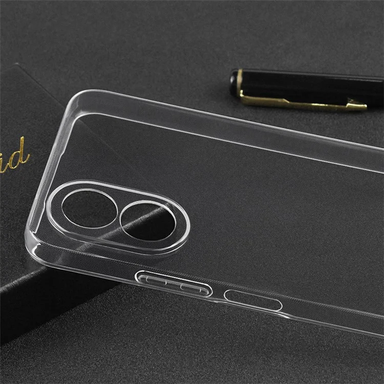 For Oppo A18 / A38 4G Case HD Clear Cell Phone Shell TPU Cover (Precise Rear Lens Cutout)-Cellmalls