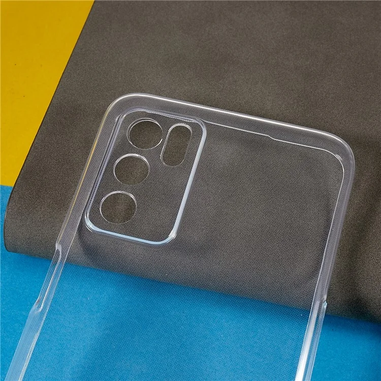 For Oppo A16 / A16s / A54s Protective Phone Cover, Shock-Absorbing Slim TPU Transparent Clear Phone Case-Cellmalls
