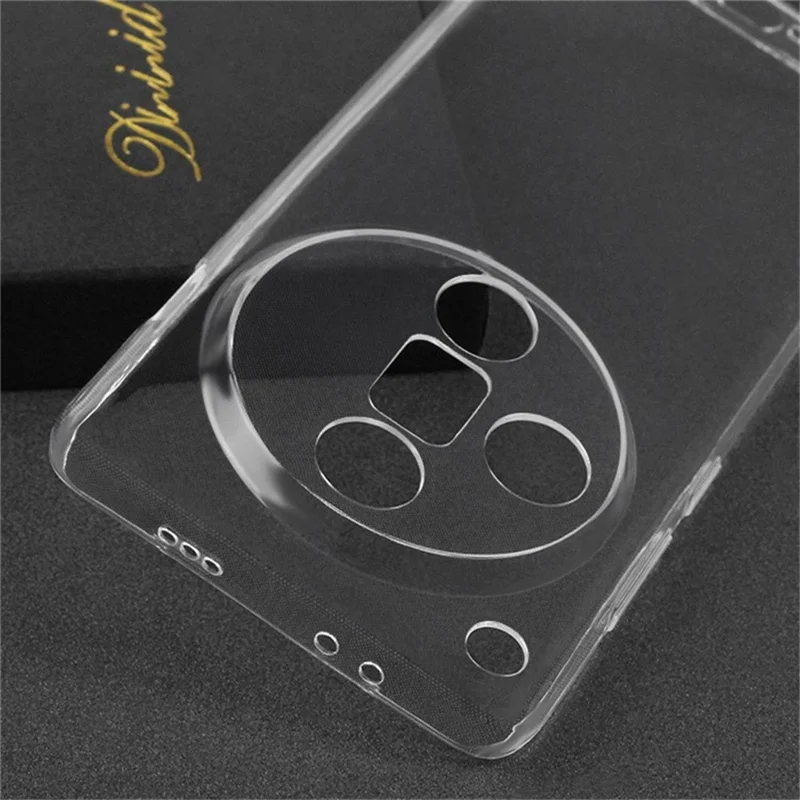 For Oppo Find X7 5G Back Cover Ultra Thin Flexible TPU Clear Phone Case-Cellmalls