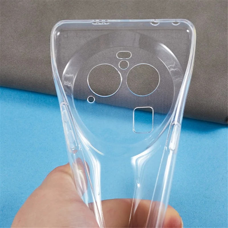 For Oppo Find X6 Pro Soft TPU Anti-Scratch Phone Case Ultra-Thin Transparent Protective Cover-Cellmalls