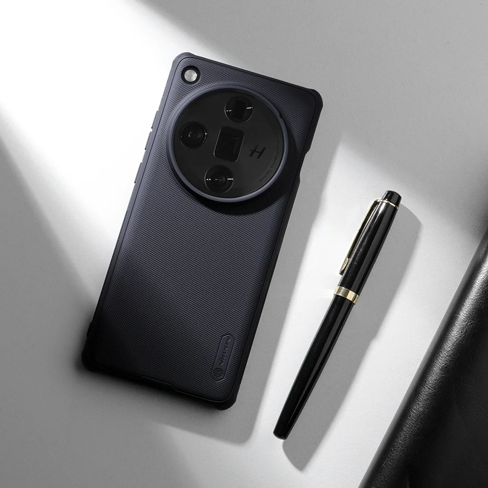 NILLKIN Super Frosted Shield Pro for Oppo Find X7 Ultra Cell Phone Cases PC+TPU Matte Shell - Red-Cellmalls