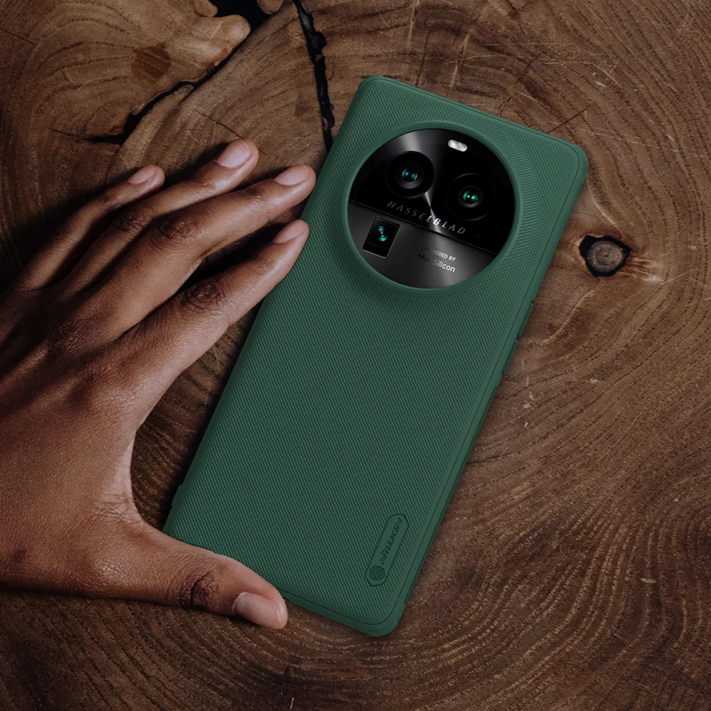 NILLKIN Super Frosted Shield Pro for Oppo Find X6 Pro Matte Phone Case PC+TPU Cell Phone Cover - Red-Cellmalls