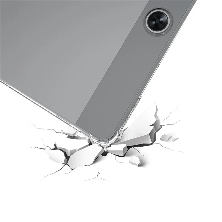 For Oppo Pad Air 2 / Pad Neo TPU Case Transparent Four Corner Protection Tablet Cover-Cellmalls