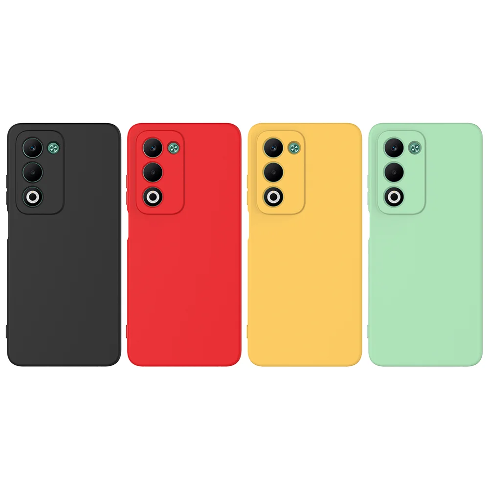 For Oppo A5 5G / Oppo A5 4G Liquid Silicone Case Phone Back Cover with Hand Strap - Black-Cellmalls